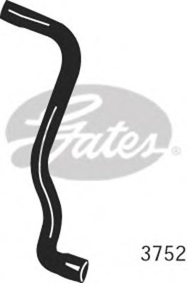 GATES 3752 Radiator Hose